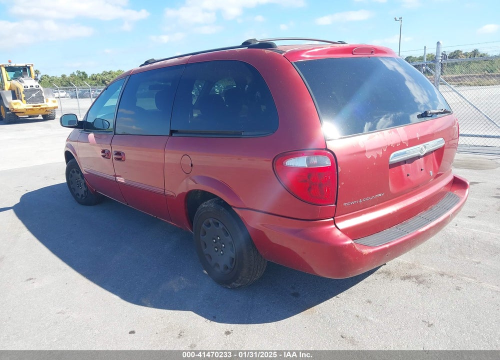 2001 CHRYSLER TOWN & COUNTRY LX VIN: 2C4GP44321R215750
