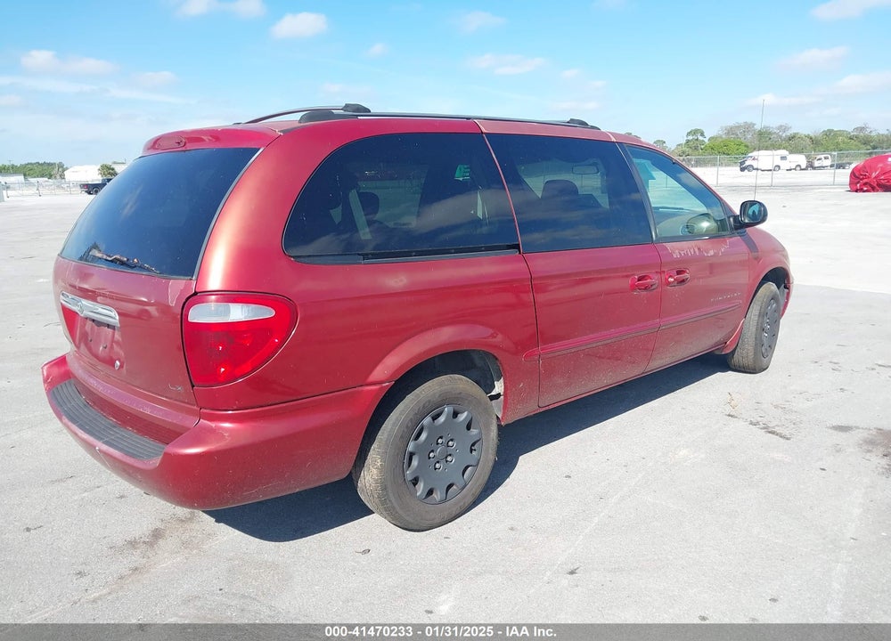 2001 CHRYSLER TOWN & COUNTRY LX VIN: 2C4GP44321R215750