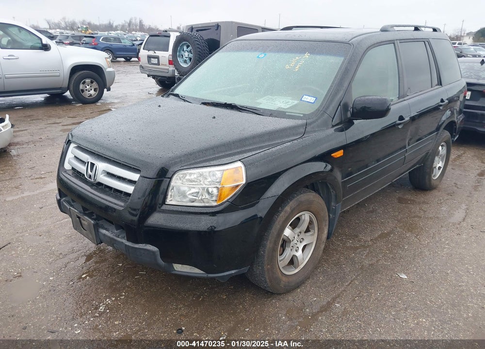 2007 HONDA PILOT EX-L VIN: 2HKYF18737H526418