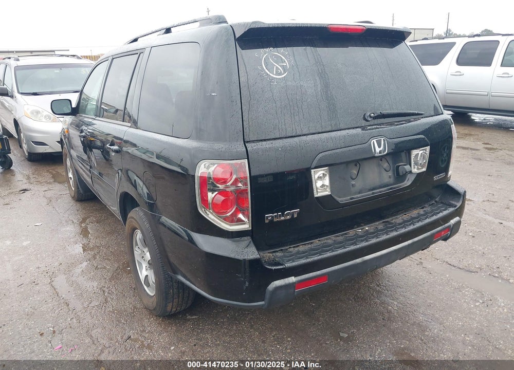 2007 HONDA PILOT EX-L VIN: 2HKYF18737H526418