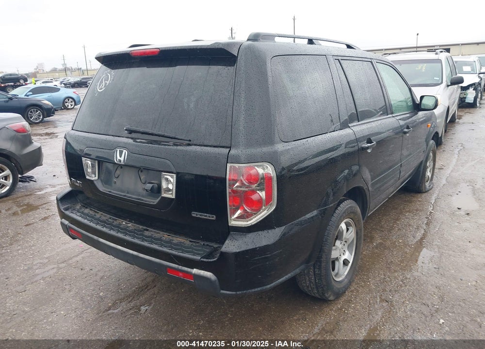 2007 HONDA PILOT EX-L VIN: 2HKYF18737H526418