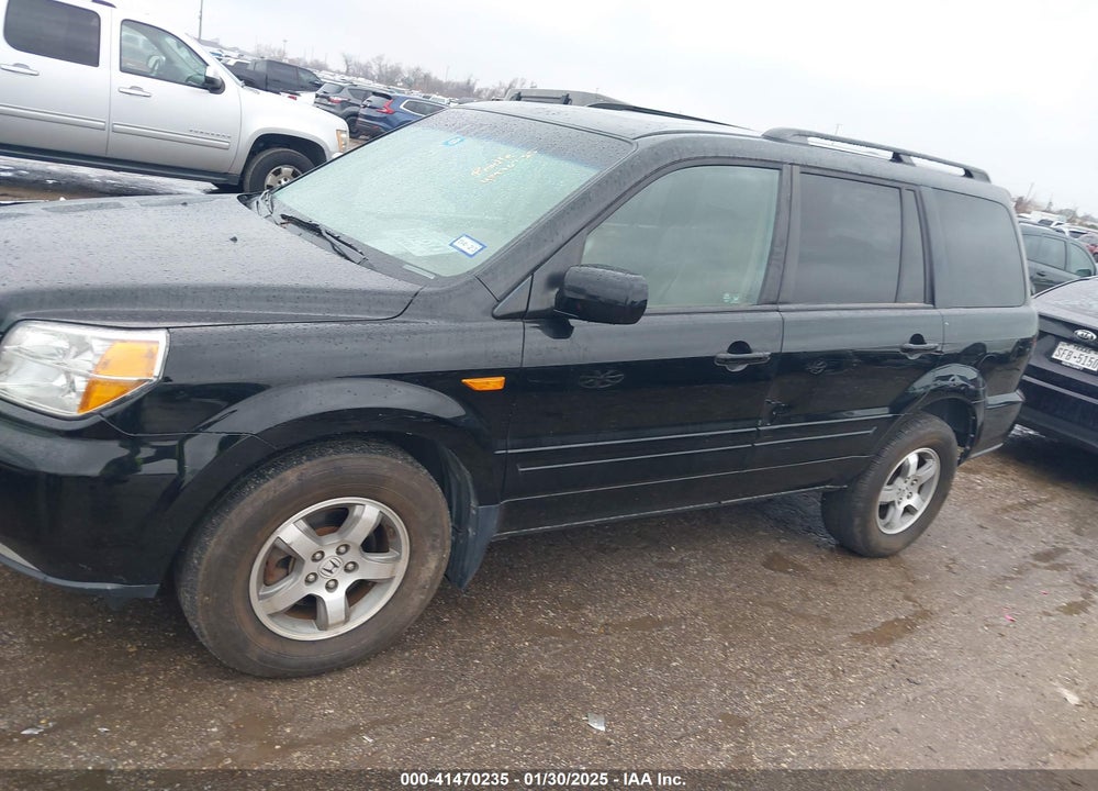 2007 HONDA PILOT EX-L VIN: 2HKYF18737H526418