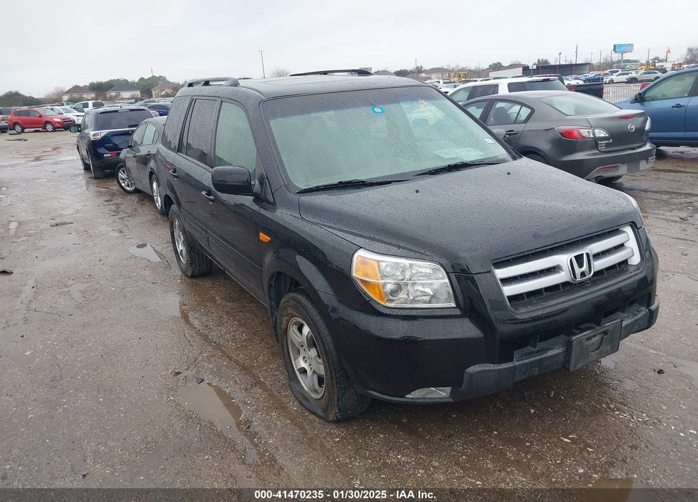 2007 HONDA PILOT EX-L VIN: 2HKYF18737H526418