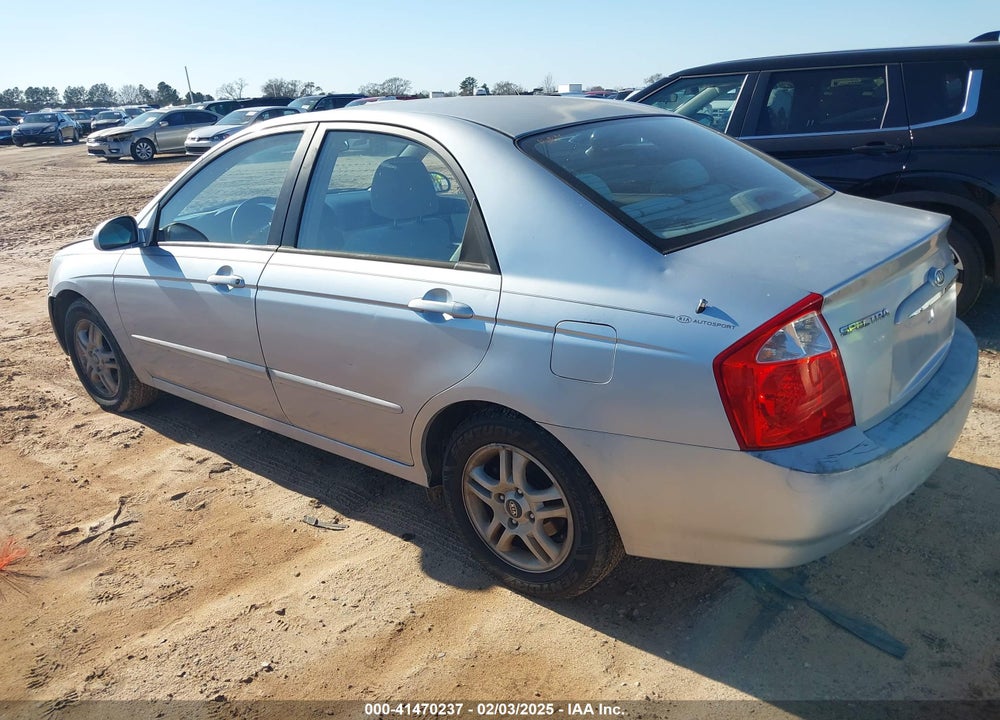 2005 KIA SPECTRA EX/LX/SX VIN: KNAFE121855098838