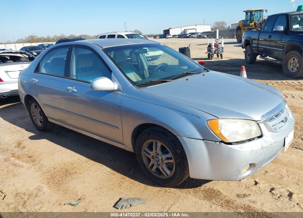 2005 KIA SPECTRA EX/LX/SX VIN: KNAFE121855098838