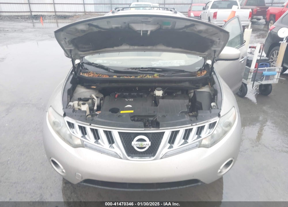 2010 NISSAN MURANO S VIN: JN8AZ1MU7AW008774
