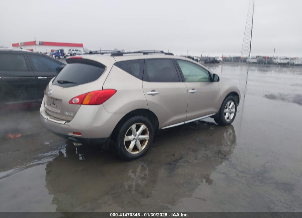 2010 NISSAN MURANO S VIN: JN8AZ1MU7AW008774