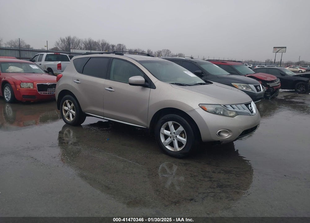 2010 NISSAN MURANO S VIN: JN8AZ1MU7AW008774
