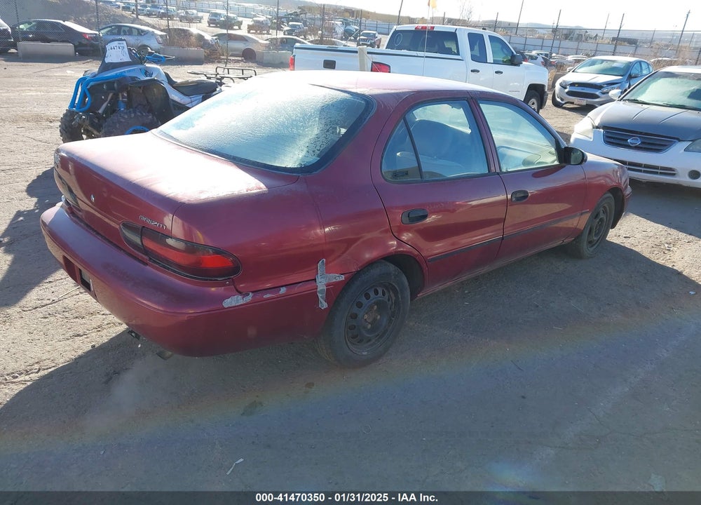 1997 GEO PRIZM VIN: 1Y1SK5266VZ413265