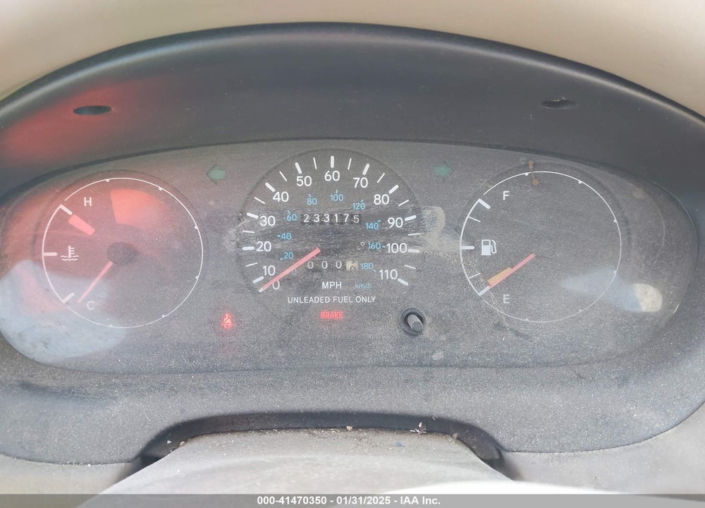 1997 GEO PRIZM VIN: 1Y1SK5266VZ413265