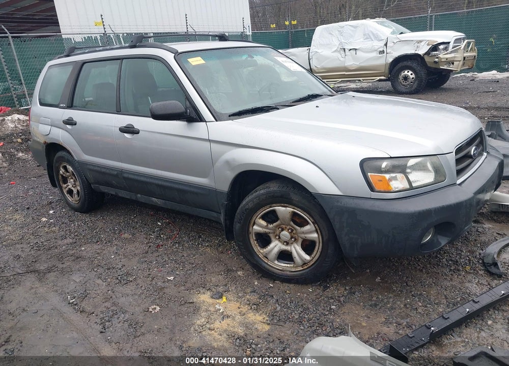 2003 SUBARU FORESTER X VIN: JF1SG63643H772147
