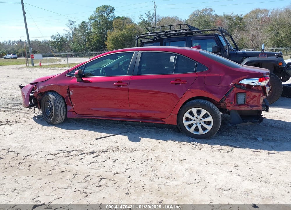 2022 TOYOTA COROLLA VIN: 5YFEPMAE1NP357087