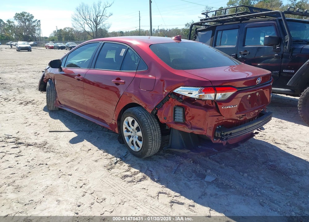 2022 TOYOTA COROLLA VIN: 5YFEPMAE1NP357087