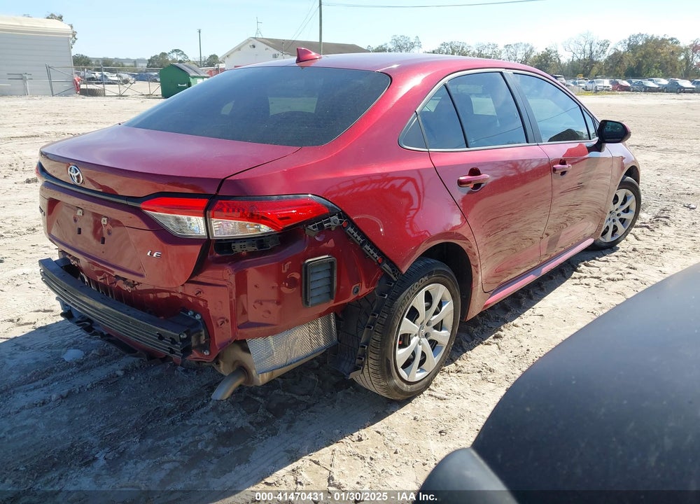 2022 TOYOTA COROLLA VIN: 5YFEPMAE1NP357087