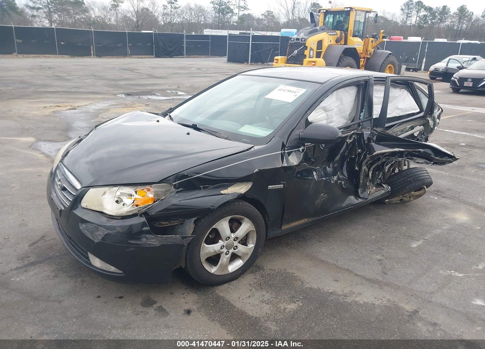2007 HYUNDAI ELANTRA VIN: KMHDU46D17U110755
