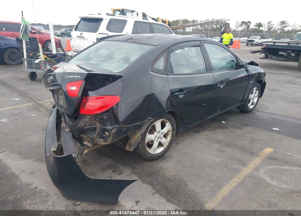 2007 HYUNDAI ELANTRA VIN: KMHDU46D17U110755