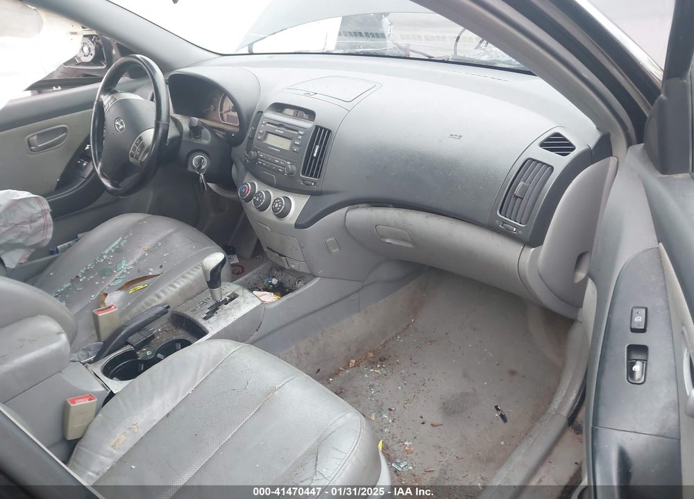 2007 HYUNDAI ELANTRA VIN: KMHDU46D17U110755