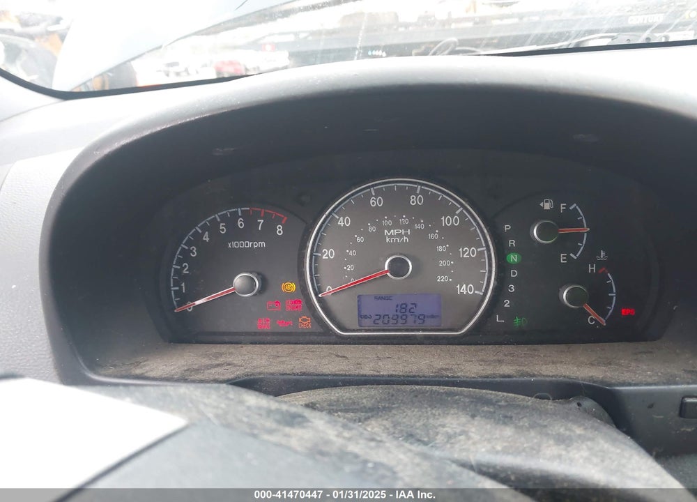 2007 HYUNDAI ELANTRA VIN: KMHDU46D17U110755