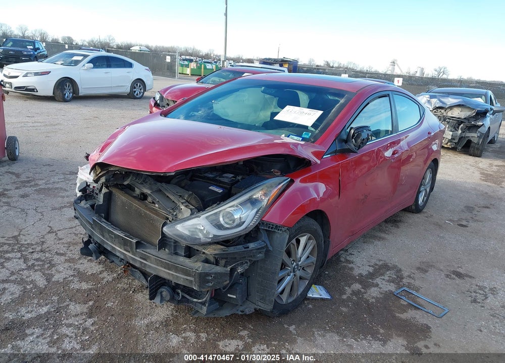2015 HYUNDAI ELANTRA SE VIN: KMHDH4AE6FU304930