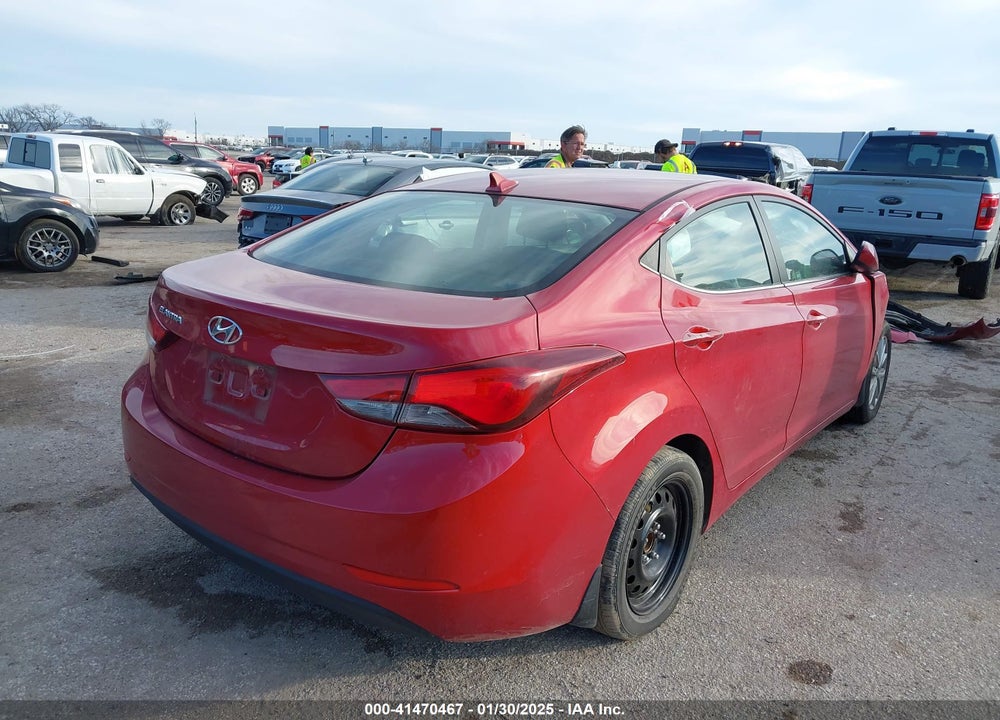 2015 HYUNDAI ELANTRA SE VIN: KMHDH4AE6FU304930