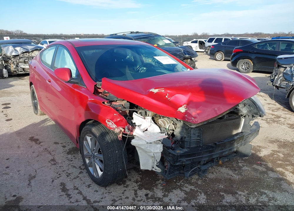 2015 HYUNDAI ELANTRA SE VIN: KMHDH4AE6FU304930