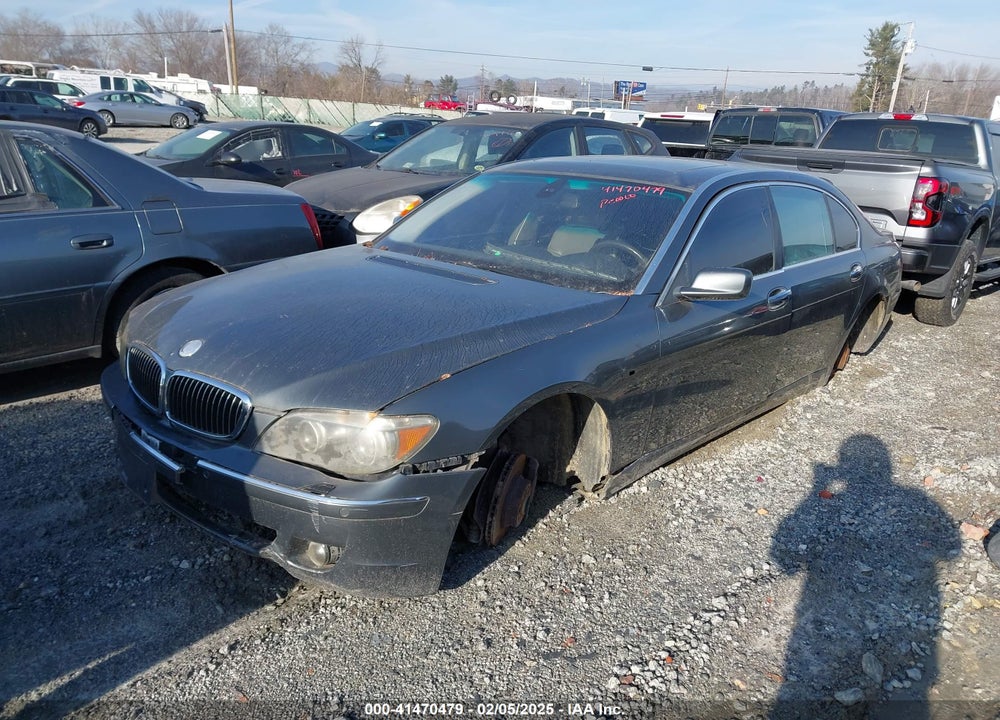 2006 BMW 750LI VIN: WBAHN83566DT27821