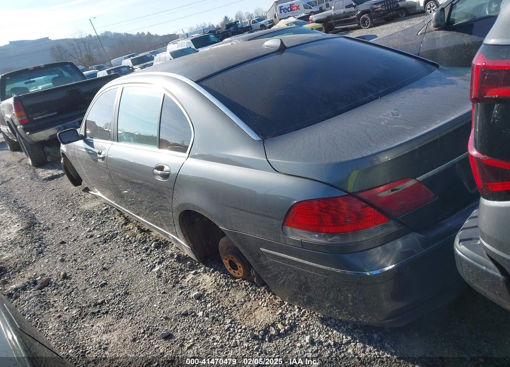 2006 BMW 750LI VIN: WBAHN83566DT27821