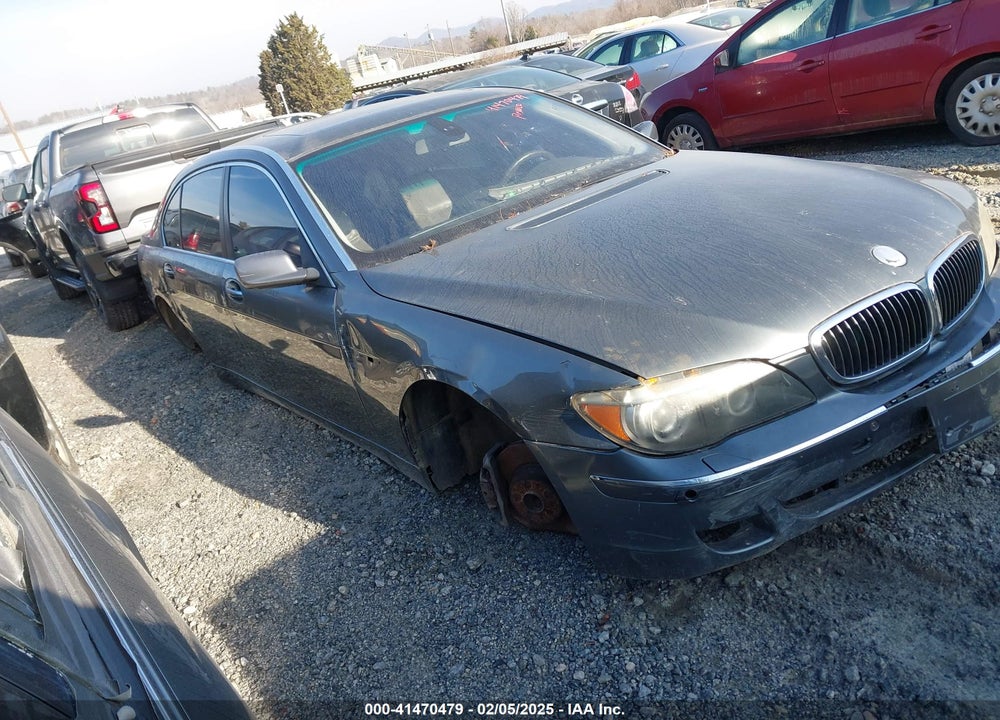 2006 BMW 750LI VIN: WBAHN83566DT27821