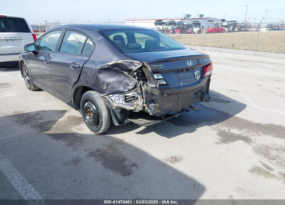 2015 HONDA CIVIC VIN: 19XFB2F78FE050004