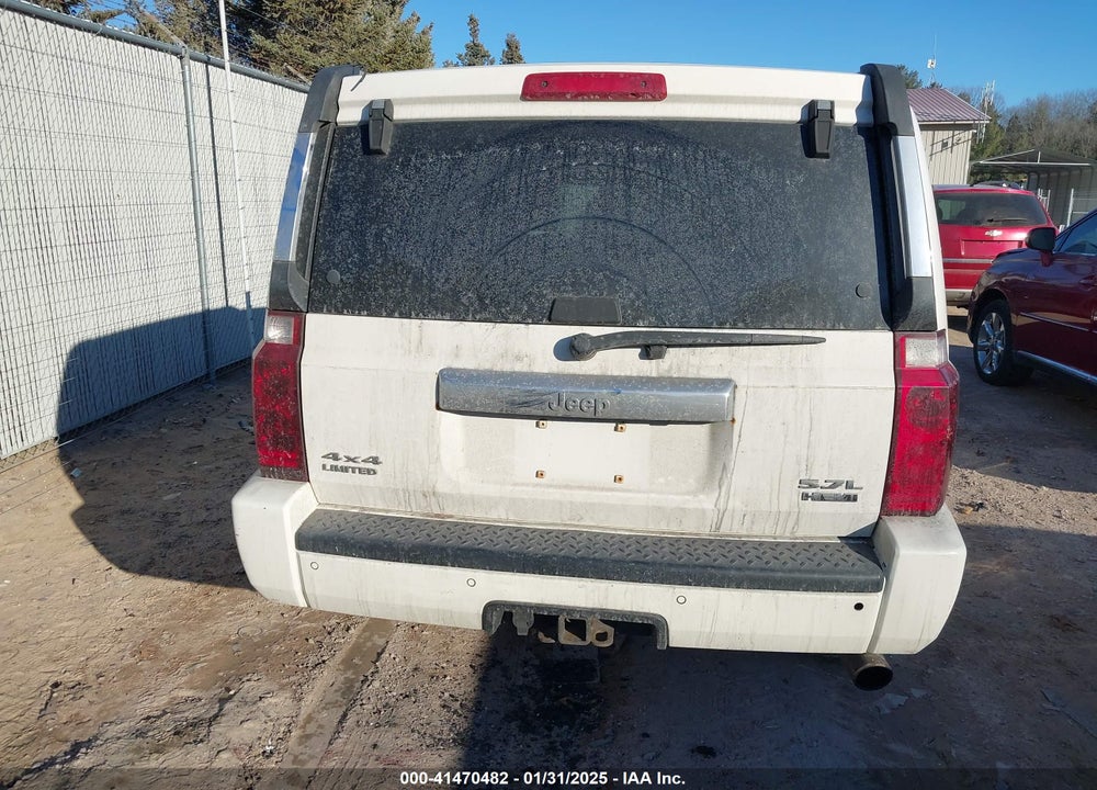 2006 JEEP COMMANDER VIN: 1J8HG58226C219009