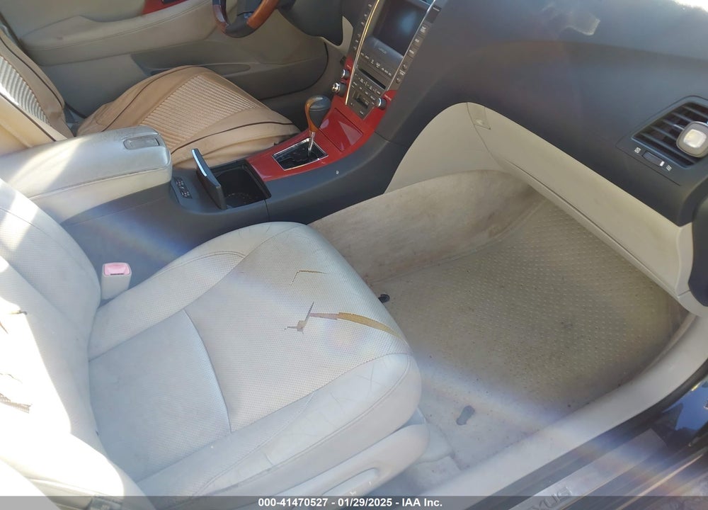 2008 LEXUS ES 350 VIN: JTHBJ46G782235236