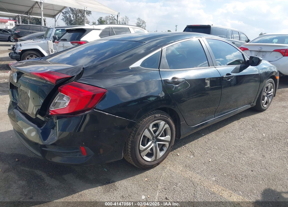 2017 HONDA CIVIC VIN: 2HGFC2F54HH501756
