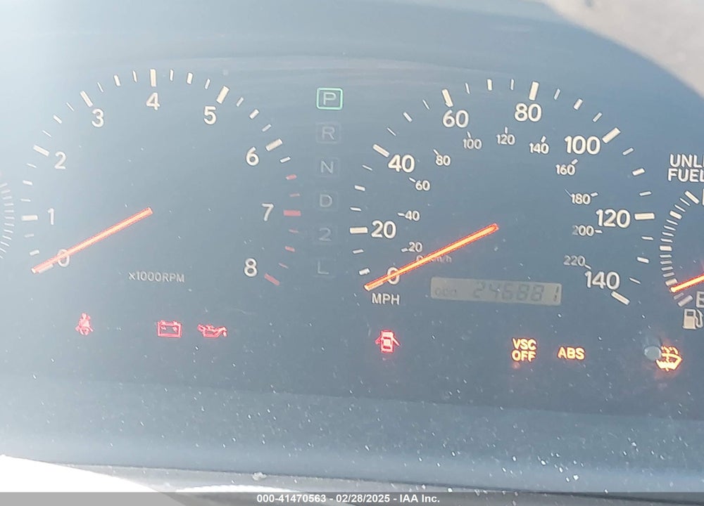 1999 LEXUS ES 300 VIN: JT8BF28G2X5067697