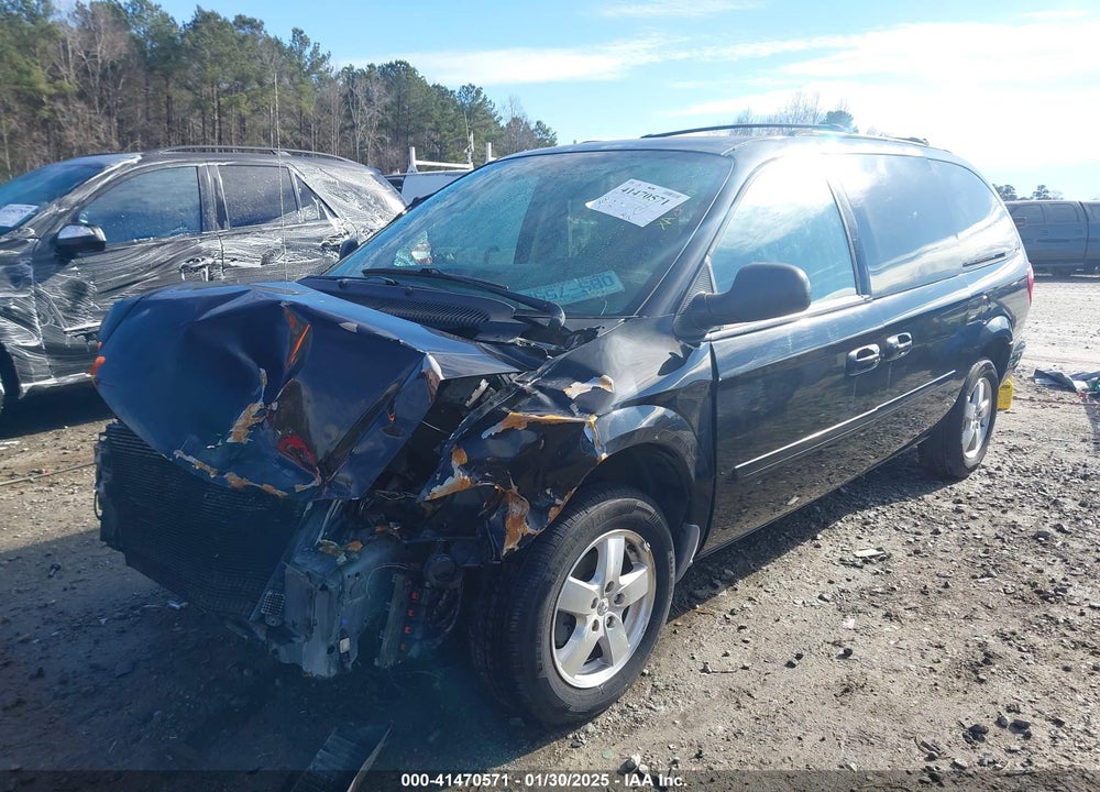 2007 DODGE GRAND CARAVAN SXT VIN: 2D4GP44L37R141346