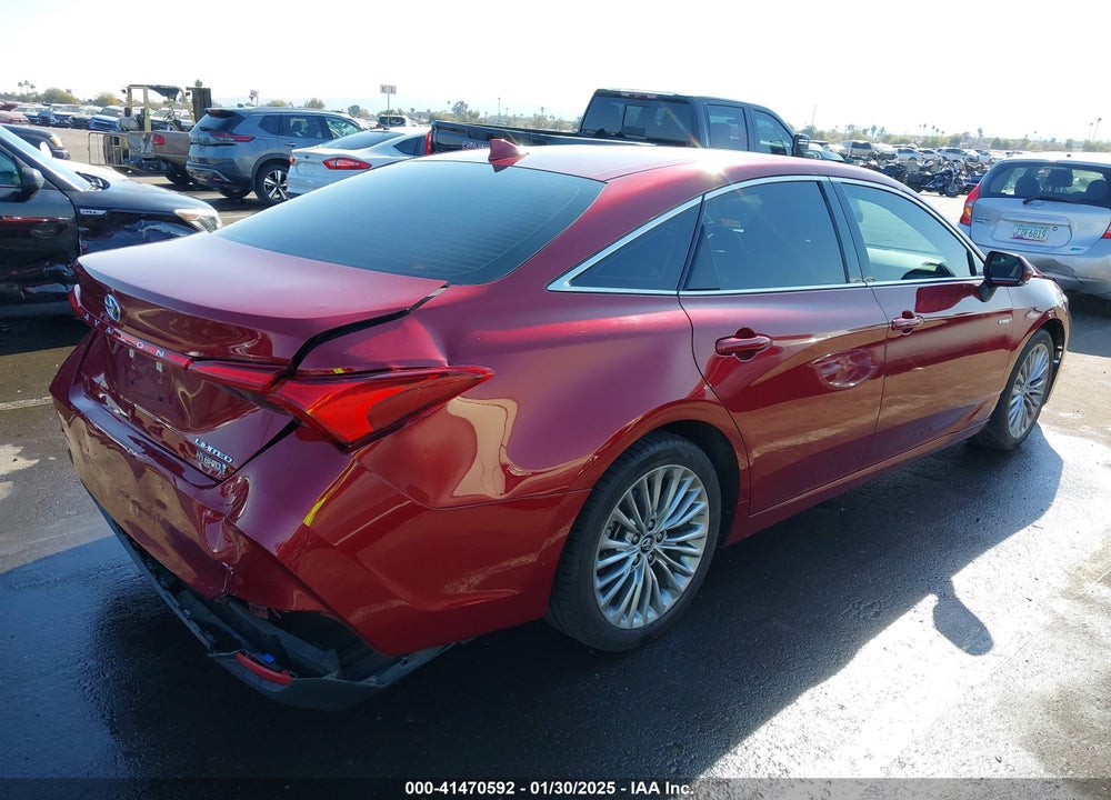 2019 TOYOTA AVALON HYBRID VIN: 4T1B21FB8KU010221