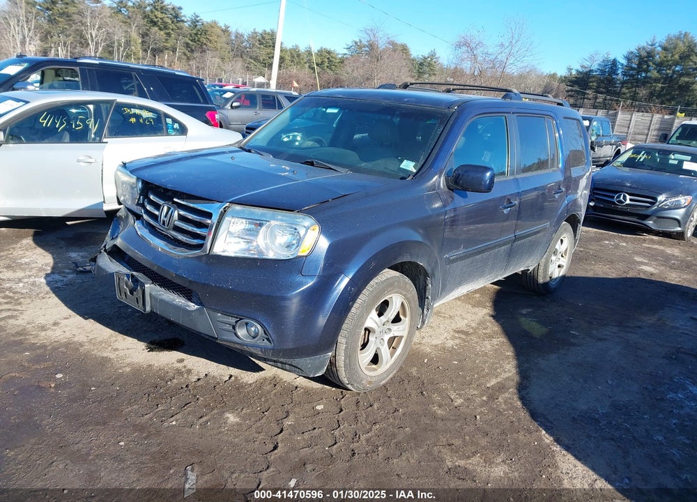 2013 HONDA PILOT EX-L VIN: 5FNYF4H55DB048710