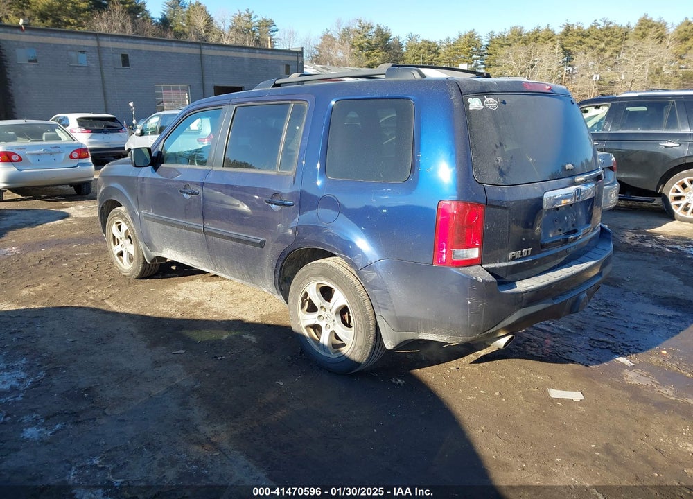 2013 HONDA PILOT EX-L VIN: 5FNYF4H55DB048710