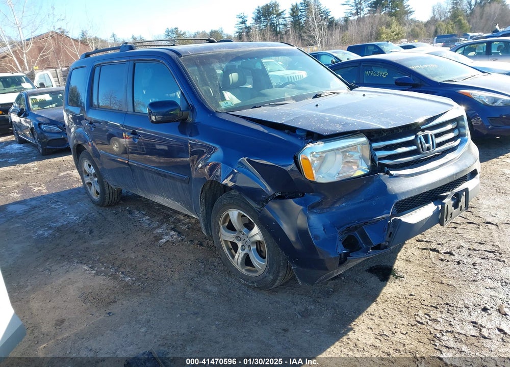 2013 HONDA PILOT EX-L VIN: 5FNYF4H55DB048710