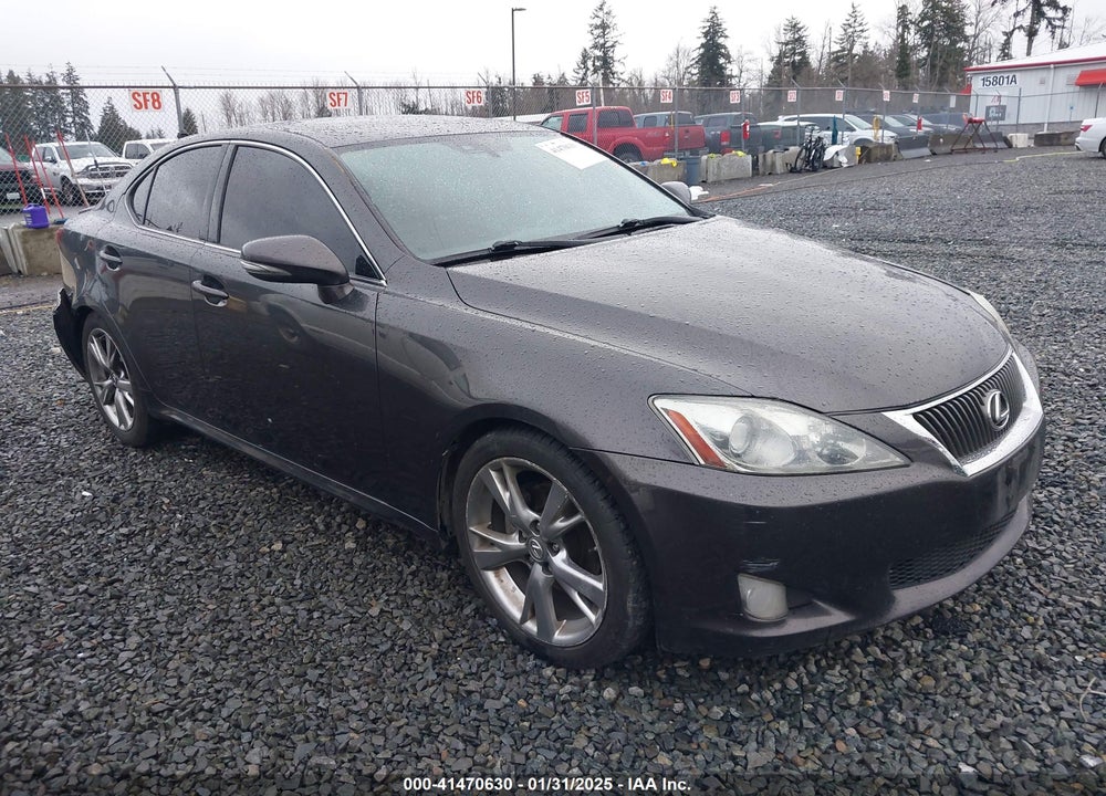 2010 LEXUS IS 250 VIN: JTHBF5C21A2100002