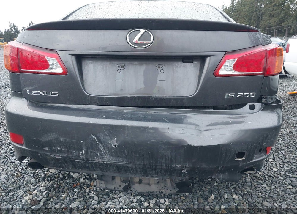 2010 LEXUS IS 250 VIN: JTHBF5C21A2100002