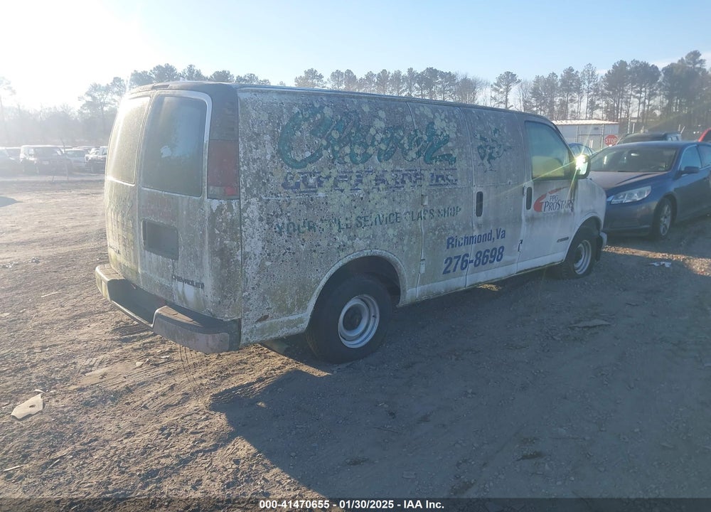 1999 CHEVROLET EXPRESS VIN: 1GCFG15W3X1126429