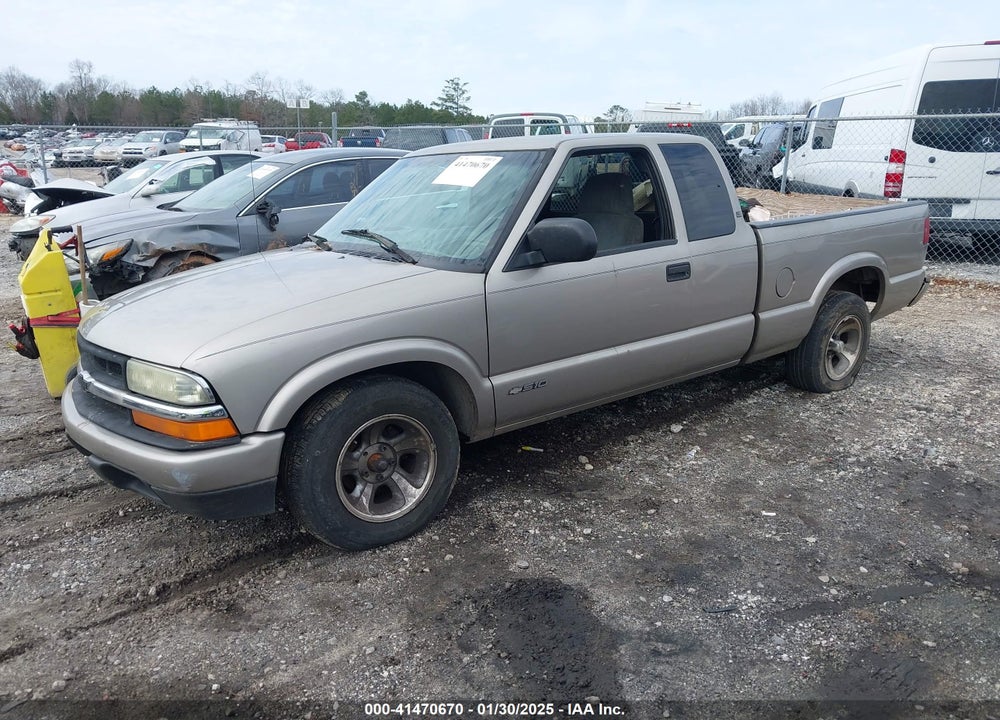 2002 CHEVROLET S-10 LS VIN: 1GCCS19W628121477