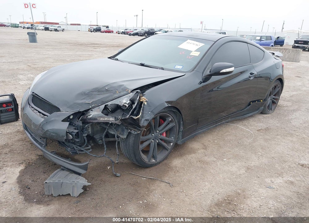 2010 HYUNDAI GENESIS 3.8 TRACK VIN: KMHHU6KH5AU040268