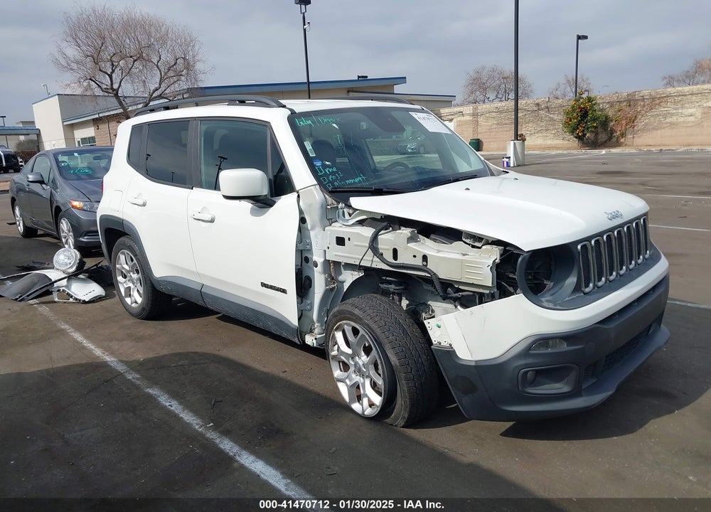 2017 JEEP RENEGADE LATITUDE FWD VIN: ZACCJABB0HPG33084
