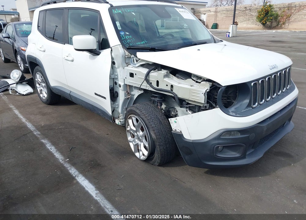 2017 JEEP RENEGADE LATITUDE FWD VIN: ZACCJABB0HPG33084