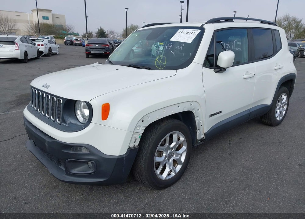 2017 JEEP RENEGADE LATITUDE FWD VIN: ZACCJABB0HPG33084