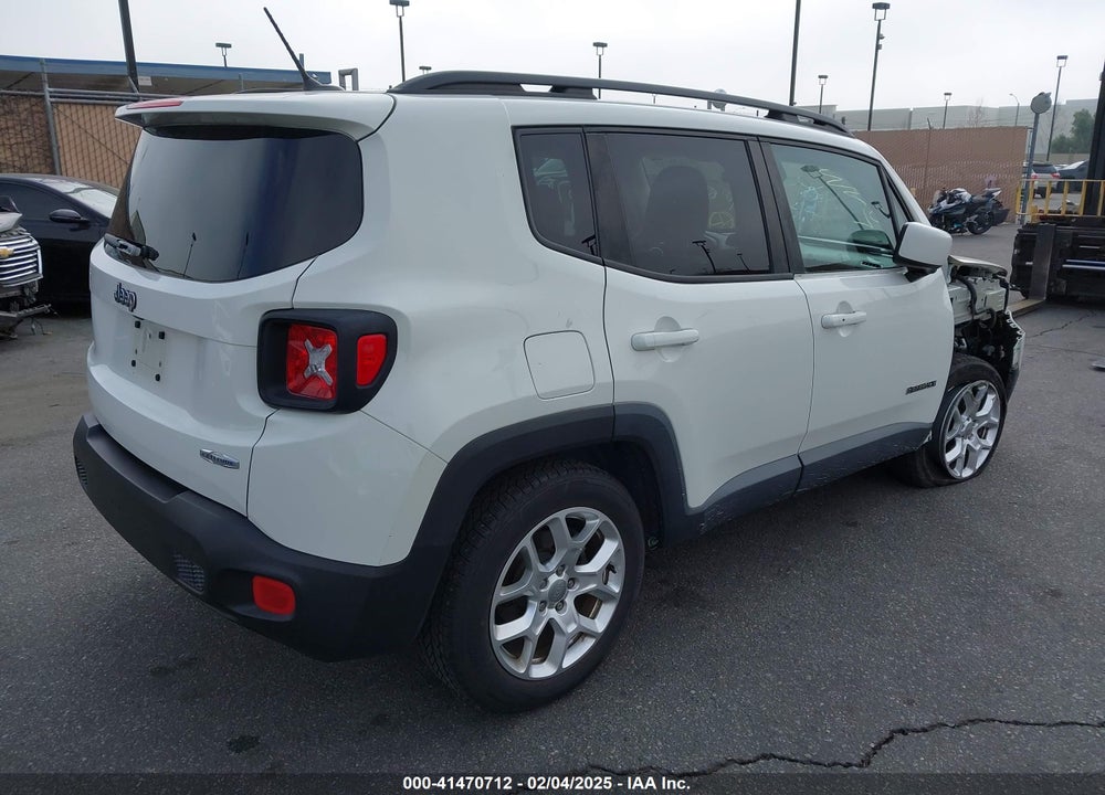 2017 JEEP RENEGADE LATITUDE FWD VIN: ZACCJABB0HPG33084