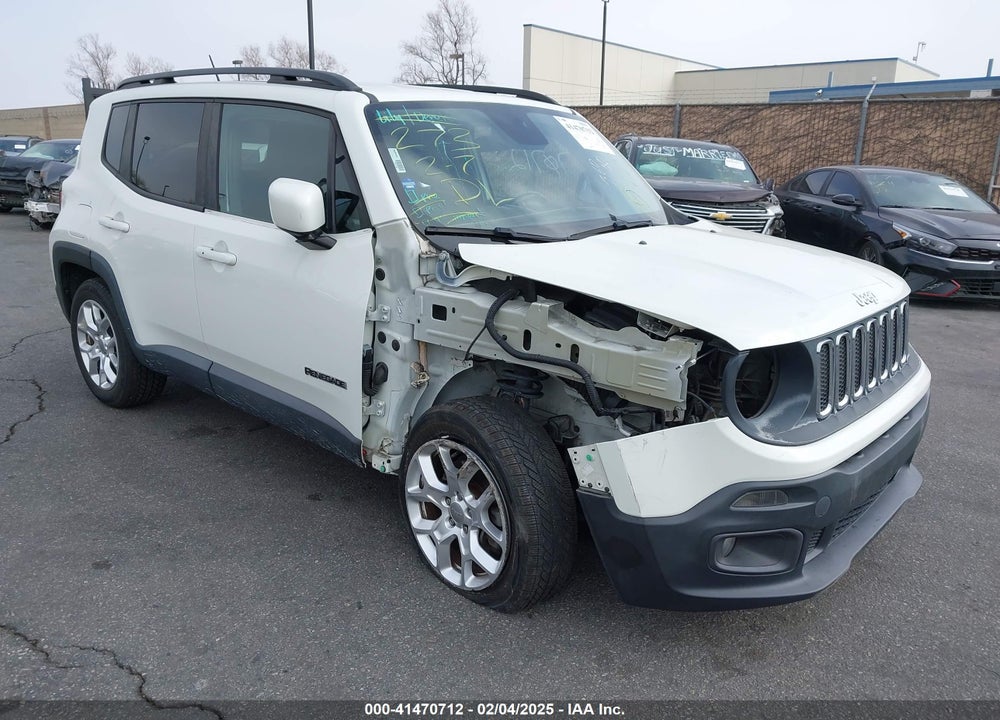 2017 JEEP RENEGADE LATITUDE FWD VIN: ZACCJABB0HPG33084