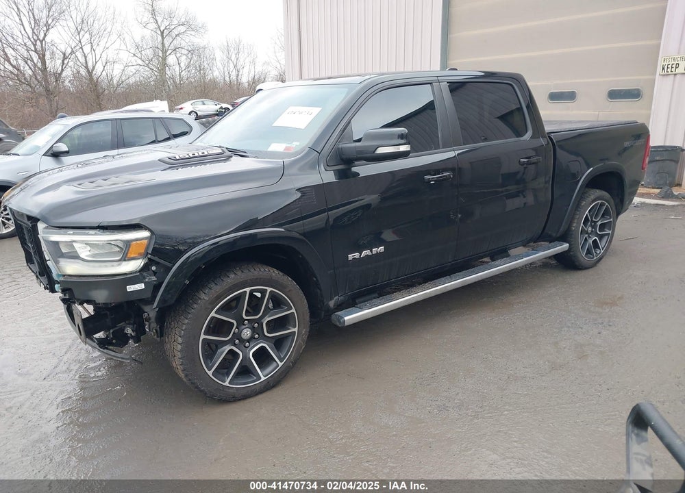 2021 RAM 1500 LAIE  4X4 5'7 BOX VIN: 1C6SRFJT7MN810395