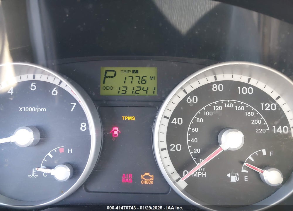 2008 HYUNDAI ACCENT GLS VIN: KMHCN46CX8U175282